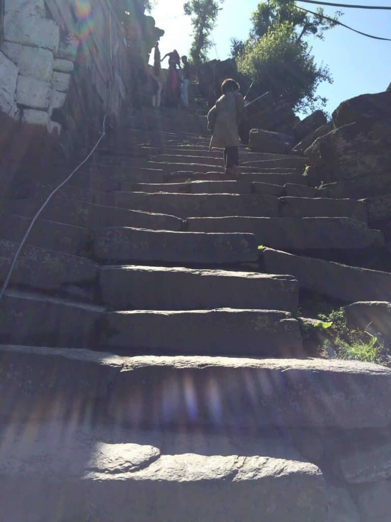 Steps in Sharda